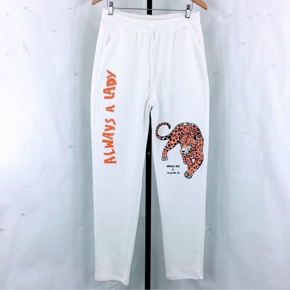 iamkoko Womens Sweatpants Addison Rae Always A Lady Joggers - Picture 2 of 2